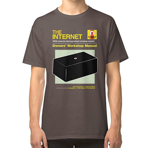 INTERNET-T-shirt darkgrey XL
