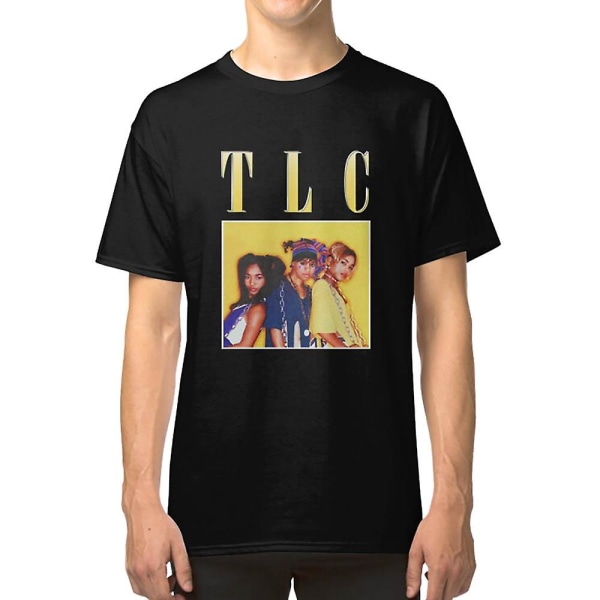 Vintage TLC Friend Team 90-tal Hip Hop T-shirt S