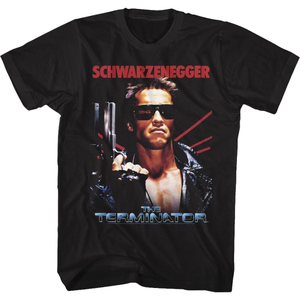 Klassisk Terminator T-Shirt med Poster XXL