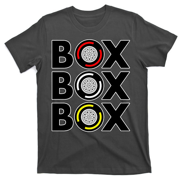 Box Box Box F1 Däckförening Design Klassisk T-shirt M