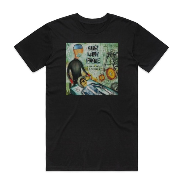 Our Lady Peace Spiritual Machines Album Cover T-Shirt Black S