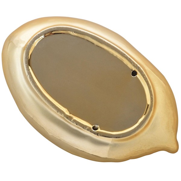 2 stk. Dekorative Guld Blad Keramisk Skål Porcelæn Slik Ornament Skål Frugt Serveringsbakke