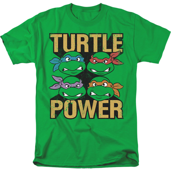 Turtle Power Collage Teenage Mutant Ninja Turtles T-shirt L