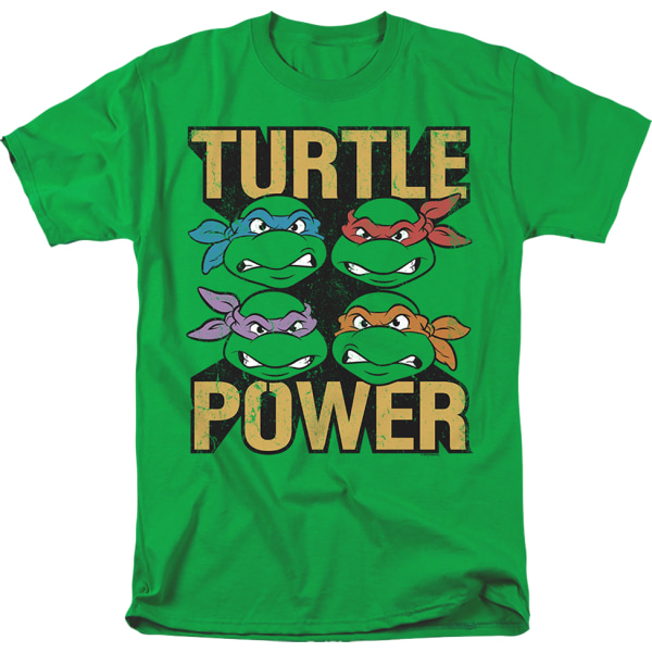 Turtle Power Collage Teenage Mutant Ninja Turtles T-shirt XXL