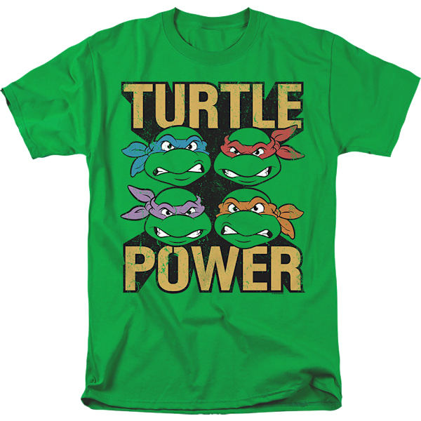 Turtle Power Collage Teenage Mutant Ninja Turtles T-shirt XXXL