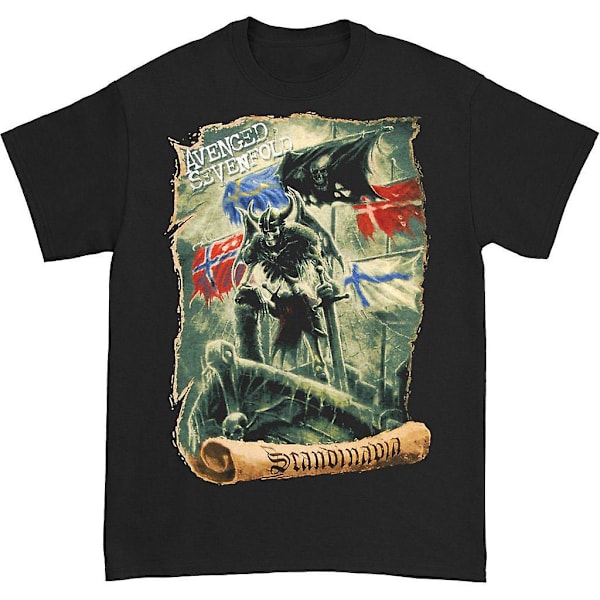 Avenged Sevenfold Skandinavia T-paita XXL