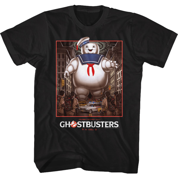 Stay Puft Marshmallow Man vs Ghostbusters T-Shirt L