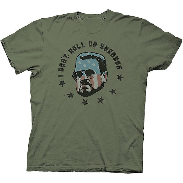 Walter Sobchak Don't Roll on Shabbos Big Lebowski T-shirt M
