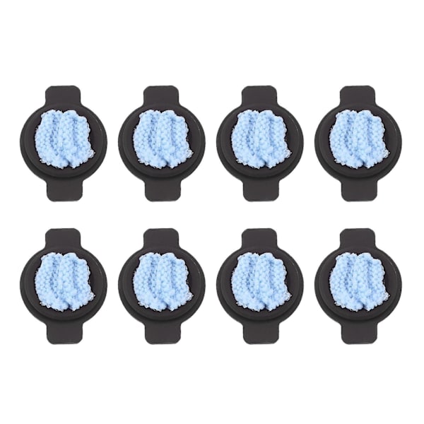 8 stk Robot Hjul Dekk Mopp Klut Vannhette Erstatning for Braava 380 380t 381 380j 390 320