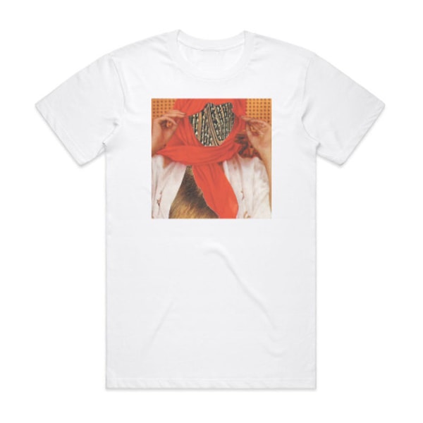 Yeasayer All Hour Cymbals Albumomslag T-shirt Vit S