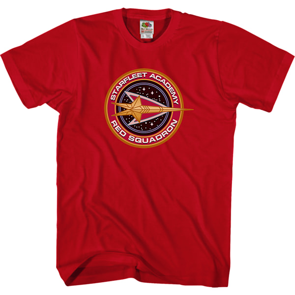 Starfleet Academy Red Squadron Star Trek T-shirt M