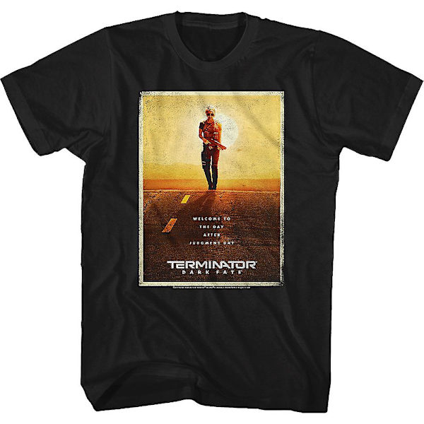 T-shirt med filmposter - Terminator: Dark Fate M