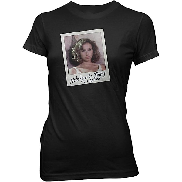 Dame Baby Polaroid Dirty Dancing Skjorte M