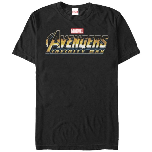 Avengers Infinity War Logo T-skjorte Ny XXXL