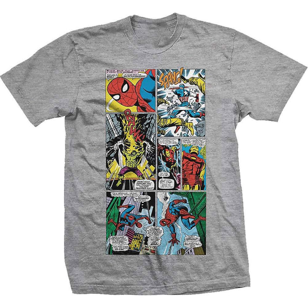 Marvel Comics Panels T-shirt L