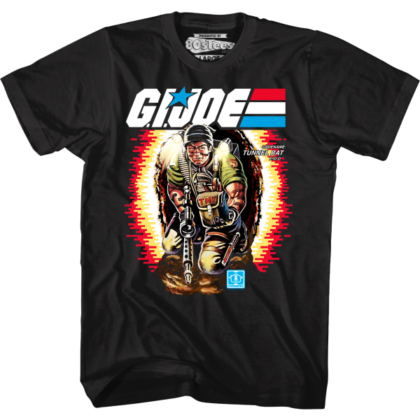 Box Art Tunnel Rat GI Joe T-shirt XL