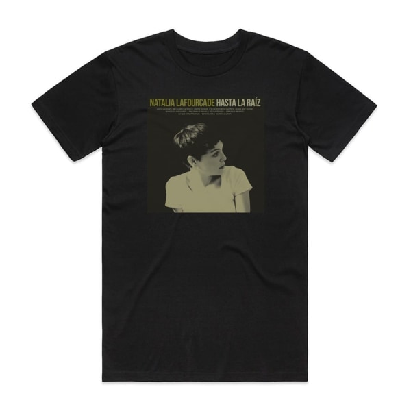 Natalia Lafourcade Hasta La Raz Albumomslag T-shirt Svart XL