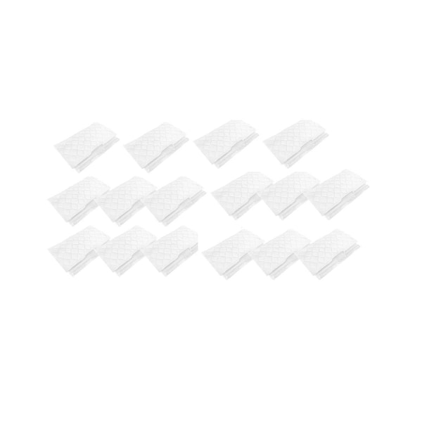 16 stk for Vacmop Vm252, Vcm60, Vcw60 Støvsugermopp Rengjøringsmiddel Engangs Hardt Gulvmatte Mopp Klut Utskifting