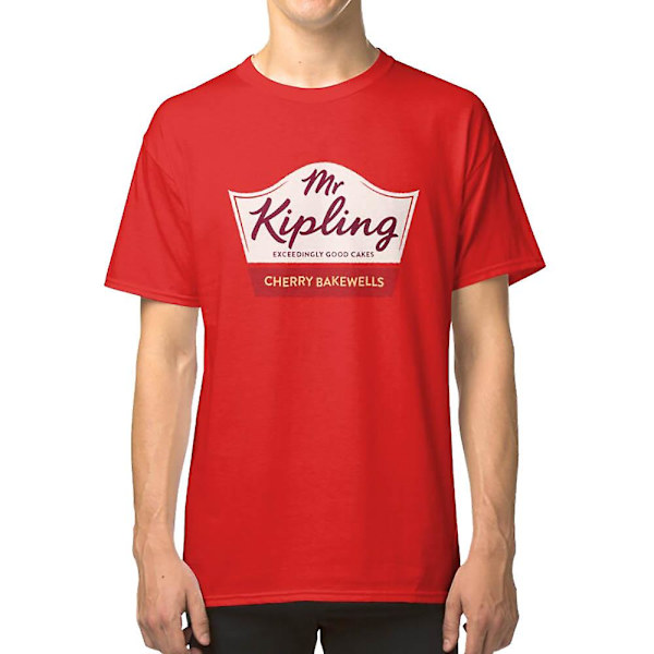 Mr Kipling Cherry Bakewells design T-shirt L