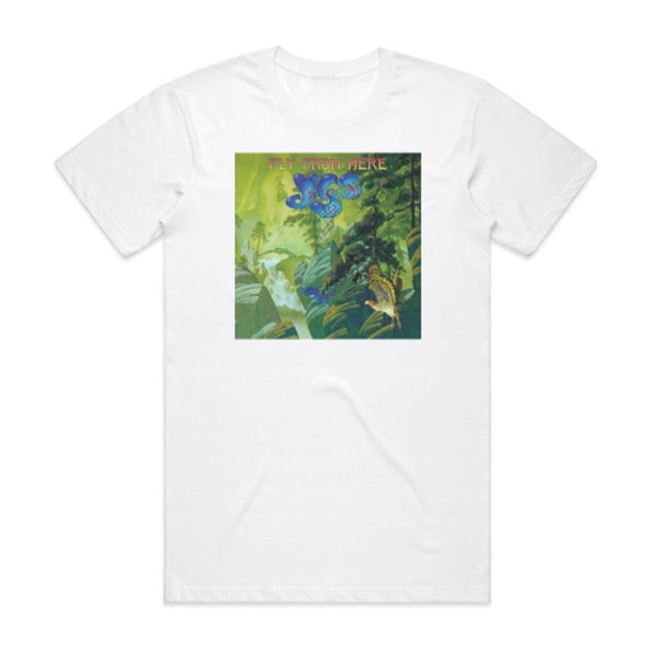 Yes Fly From Here Album Cover T-Shirt Hvid L