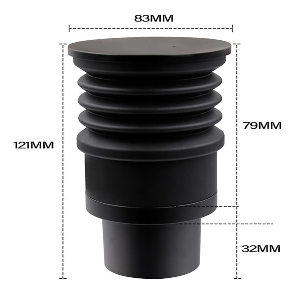 Kaffe­bön­kvarn­blås­låda för Eureka­adapter Blås­låda för att ta bort kvarvarande pulver