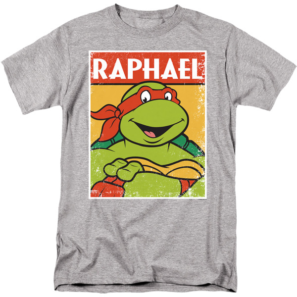 Distressed Raphael Foto Teenage Mutant Ninja Turtles T-shirt XXL