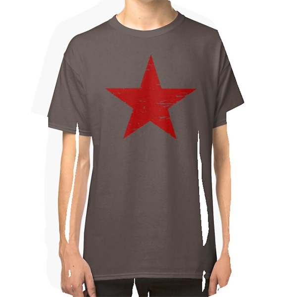 THE RED STAR T-shirt darkgrey S