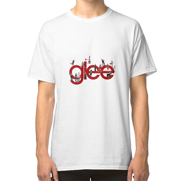 Glee-logo T-shirt med casten XXXL