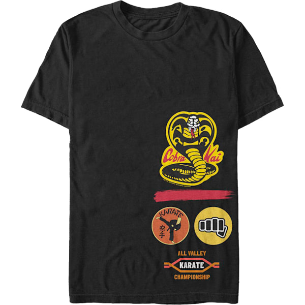 Dojo Logo Cobra Kai T-paita L