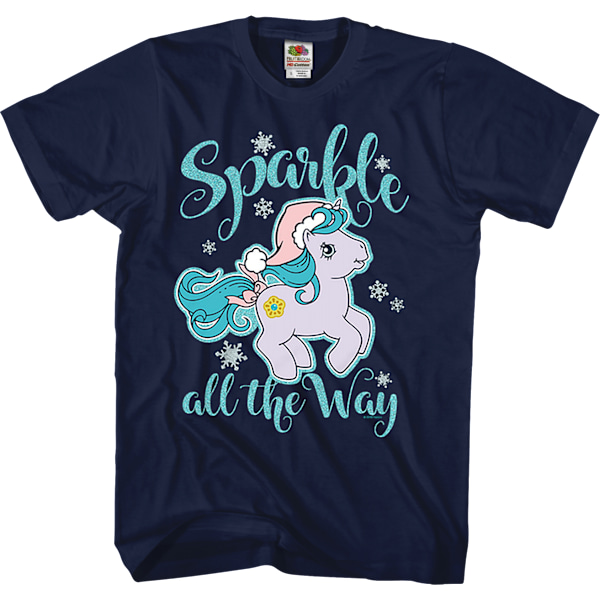 Sparkle All The Way My Little Pony T-skjorte L