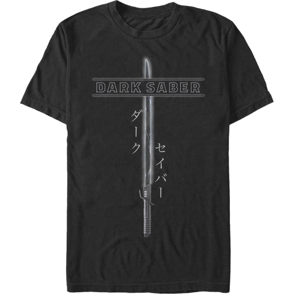 Mandalorian Darksaber Star Wars T-skjorte L