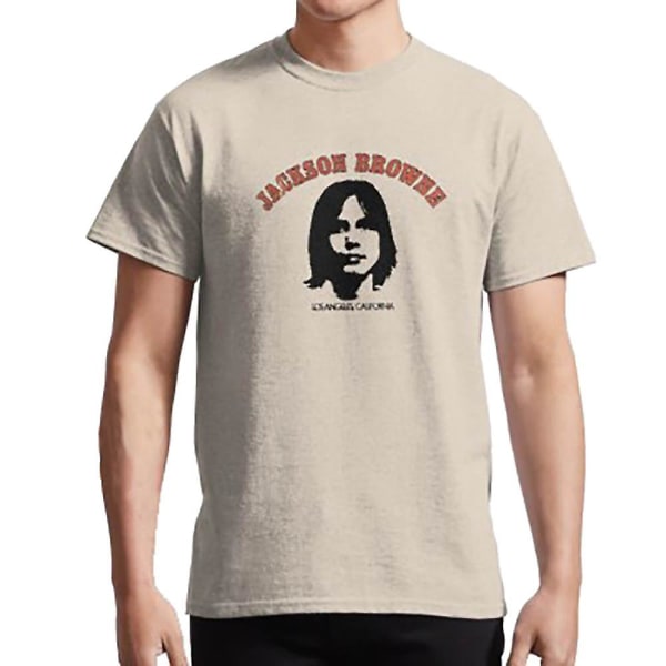 Jackson Browne Los Angeles -paita white S