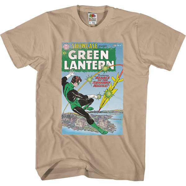 Menace Of The Runaway Missile Green Lantern T-Shirt New L