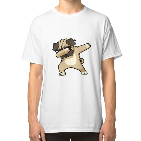 Dabbing Pug Puppy T-shirt S