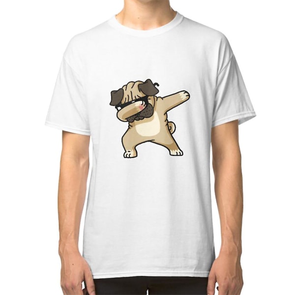 Dabbing Pug Puppy T-shirt XXXL