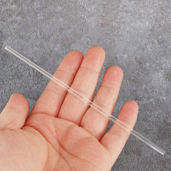 100 stk 6 tommers akryl-lollipop-pinner, klare gjenbrukbare akryl-pinner for lollipop-kake-pops