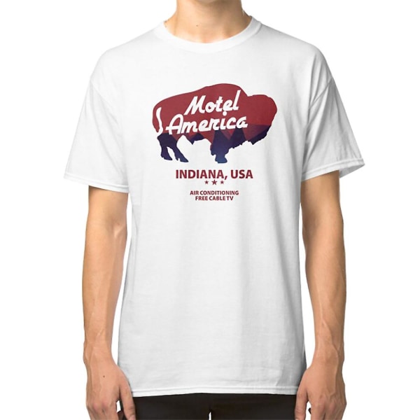 Motel America logotyp (American Gods TV-serie) T-shirt S