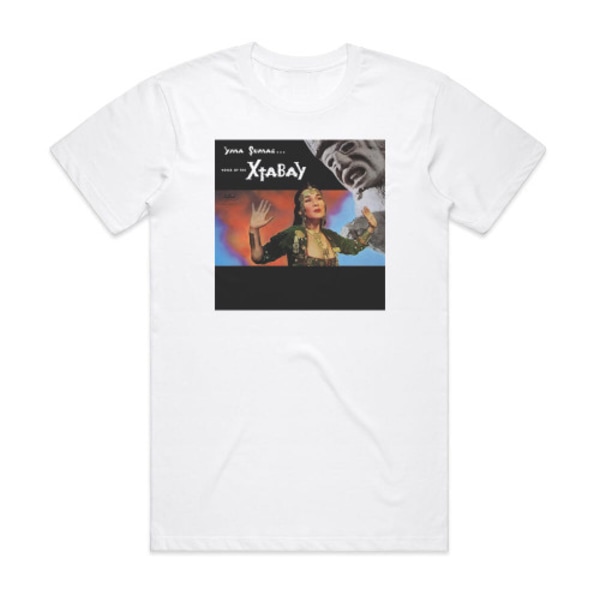 Yma Sumac Voice Of The Xtabay Album Cover T-Shirt Hvid XXXL