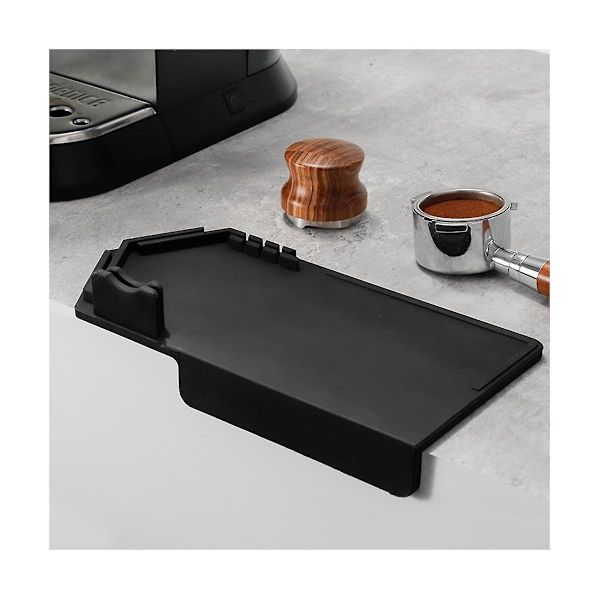 Kaffekoppningsmatta Tampningsstativ Kantmatta Kontor Bar Butik Silikon Espresso Tampningsstativ