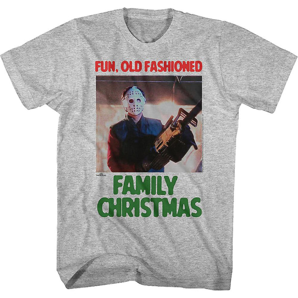 Rolig gammaldags T-shirt för julsemester XXL