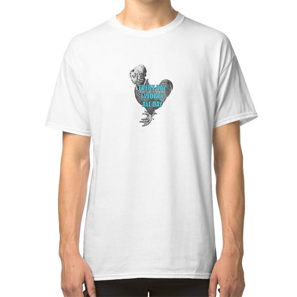 T-shirt för Chicken Duck Woman Thing (Bushes of Love Tribute). XXL
