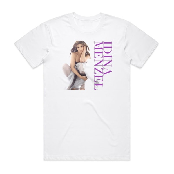Idina Menzel Idina Menzel Album Cover T-Shirt Vit XL