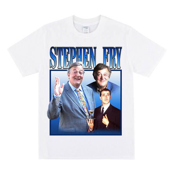 STEPHEN FRY Hyldest T-shirt White XXXL