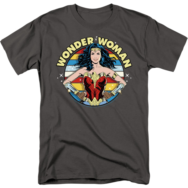 Färgglad Pose Wonder Woman T-shirt Ny S