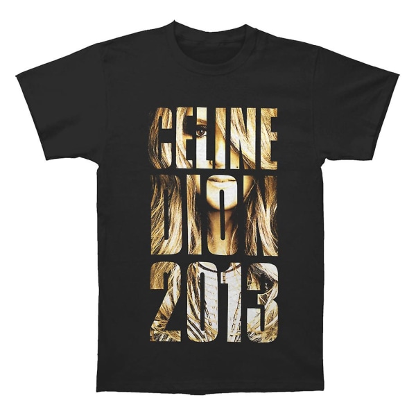 Celine Dion Foto Logo T-skjorte M