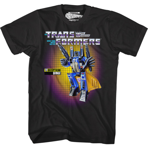 Dirge Box Art Transformers T-skjorte XL