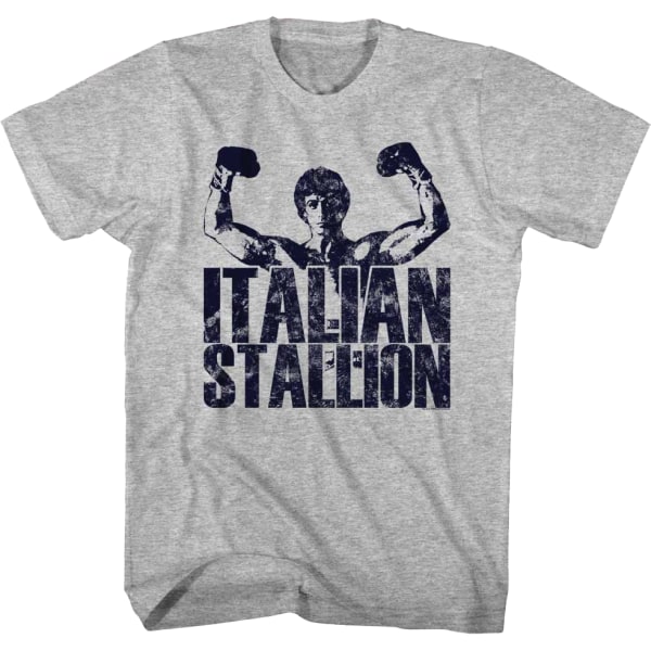 Flexing Italian Stallion Rocky T-shirt L