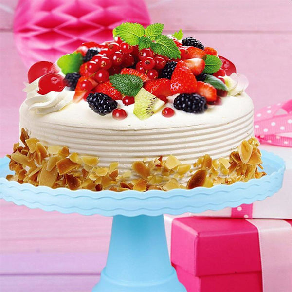 Plastkaka Stativ Display Stativ Bröllopsdekoration Födelsedagstårtabricka Dessertkaka Verktyg Födelsedag P
