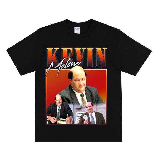 KEVIN MALONE Homage T-paita Black S