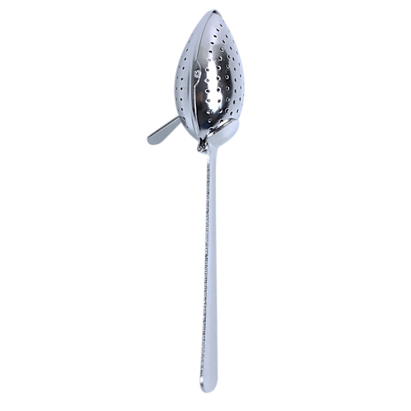 4X Rustfritt Stål Brygge Te Sil Spoon Løse Blad Sil Urter Krydder NY!